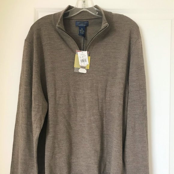 NWT Men’s ¼ zip Heathered Sweater - Picture 1 of 10